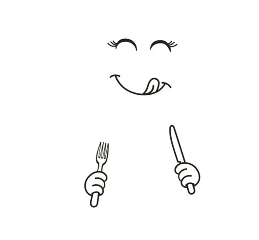 Магнит на холодильник магнит милый стикер счастливое вкусное лицо кухонная