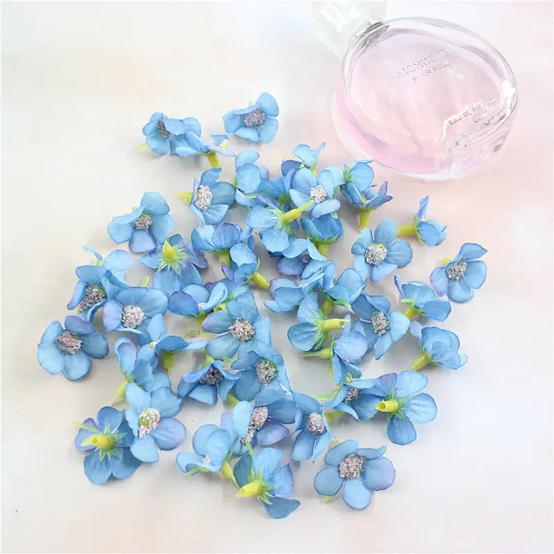 2 см многоцветная Маргарита Флорес cabezas мини seda flores artificiales para guirnalda Скрапбукинг hogar boda украшение