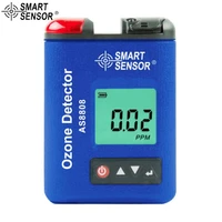 smart sensor as8808 mini portable clip on digital ozone detector o3 gas concentration monitor tester analyzer with alarm