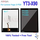 Сменный ЖК-дисплей 10,1 дюйма для Lenovo Yoga Tab 3 Pro YT3-X90, YT3-X90F, YT3-X90X, X90, сенсорный экран, дигитайзер в сборе