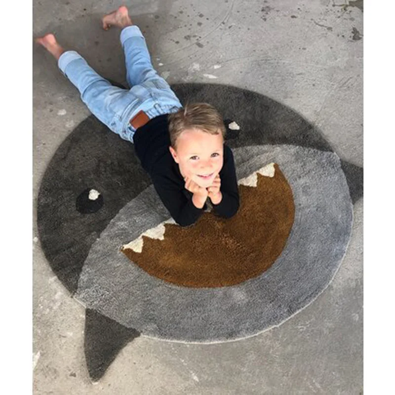 Ковер для детской комнаты прикроватный коврик Детский ковер игровой хлопковый