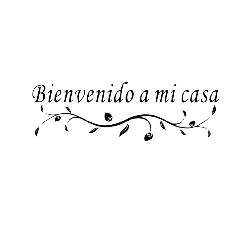 Виниловая наклейка на стену в испанском стиле для украшения дома