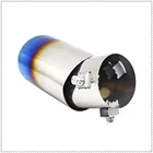 Автомобильные аксессуары хвост горло отделка выхлопной трубы для Toyota Yaris Hiace Prius V Hilux Land Tacoma Tercel тиара Ван Venza