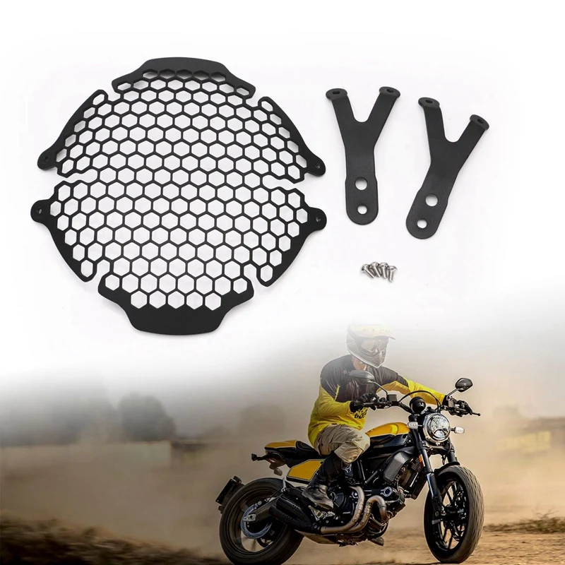Аксессуары для мотоциклов Ducati Scrambler/800 2015 2016 2017 2018 2019 защитная решетка фар |
