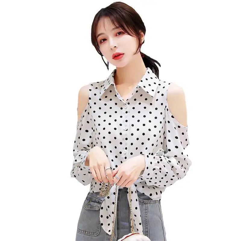 

Korean Clothing Summer Chiffon Blouse Women Camisas De Mujer Elegantes Tops for Women Plus Size Women Blouses Blusas Largas
