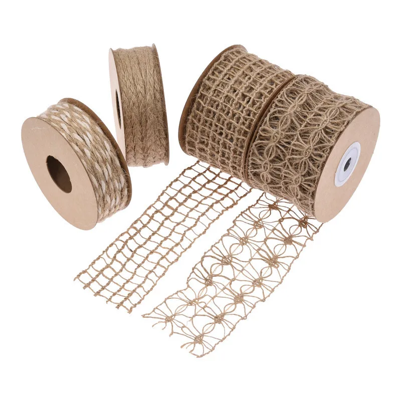 Новая полоя пеньковая лента в подарок украшение для садоводства плетеная