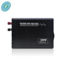 12v to 220v 600w lcd pure sine wave dc ac inverter for car use
