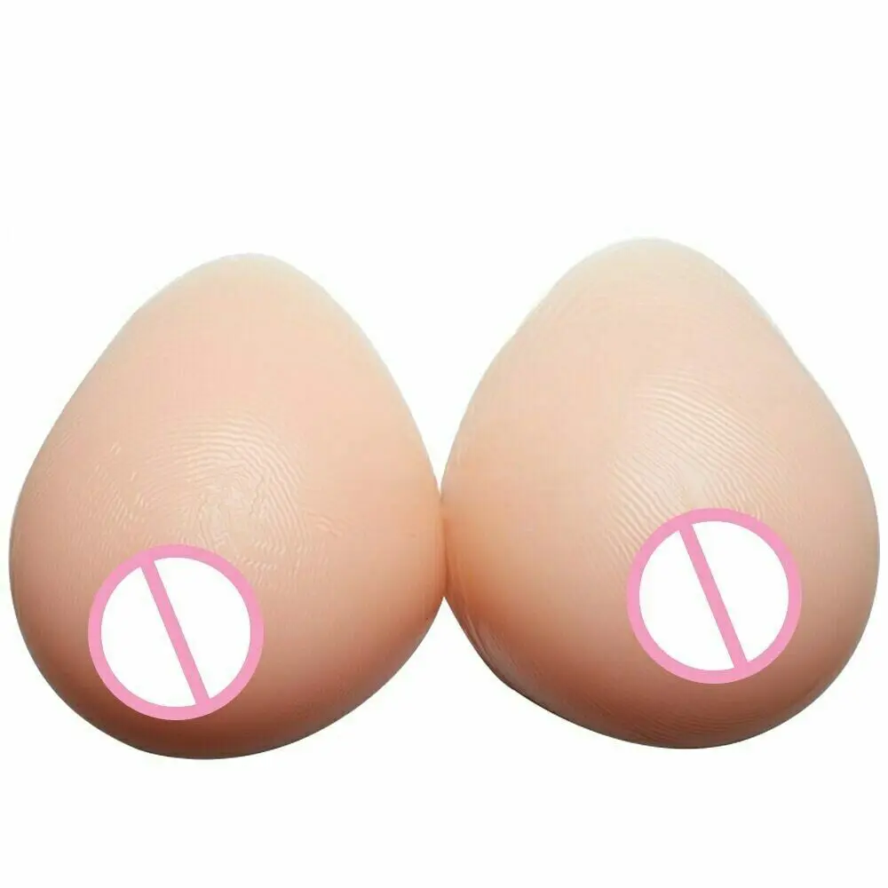 3200g Silicone Breast Self-adhesive High Quality Transgender Crossdresser Simulation Breast Woman Chest Enhancer Free Shipping