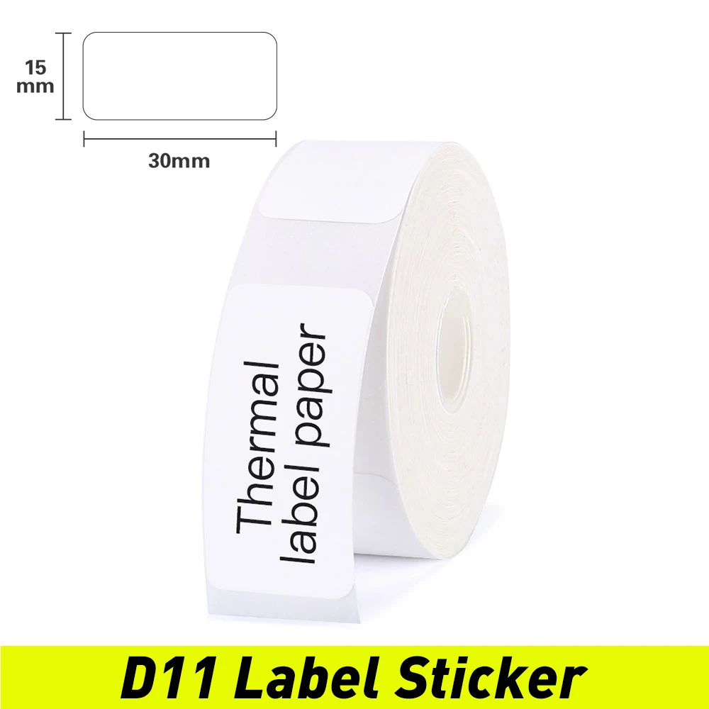 

NIIMBOT D11 D110 этикеточная бумага, наклейка с именем, водостойкая, классифицированная, для хранения, цветная наклейка, печатная этикетка, лента 15*...