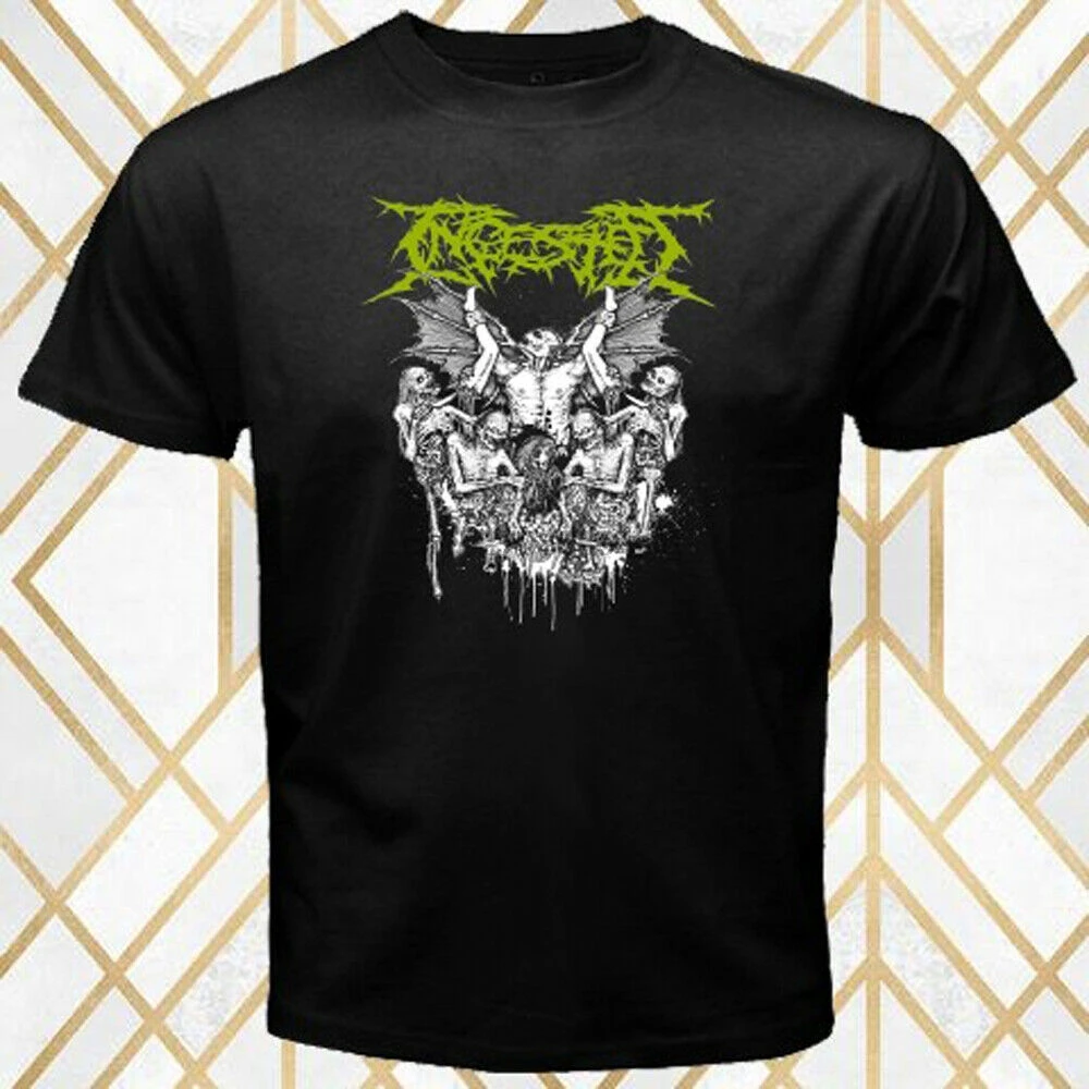 INGESTED Экстремальный металлический постер музыкальной группы логотип