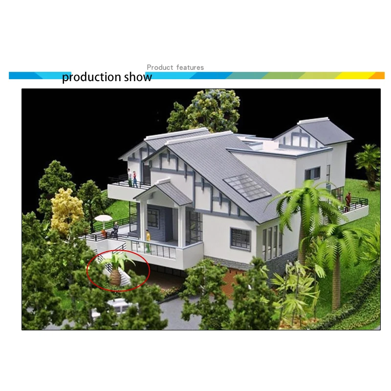 ABS пластик DIY Миниатюрные Landsape лестницы для демонстрационный макет модель ABS лестницы доска CC модельный магазин