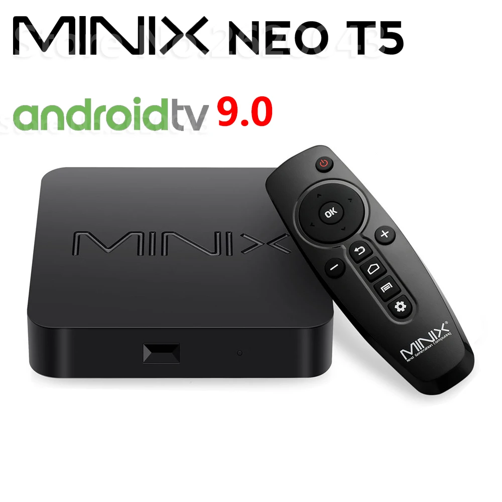 ТВ приставка MINIX NEO T5 Android 9 0 Amlogic S905X2 2 + 16 ГБ 4 ГГц Wi Fi Bluetooth 4K HD OTA|ТВ-приставки и