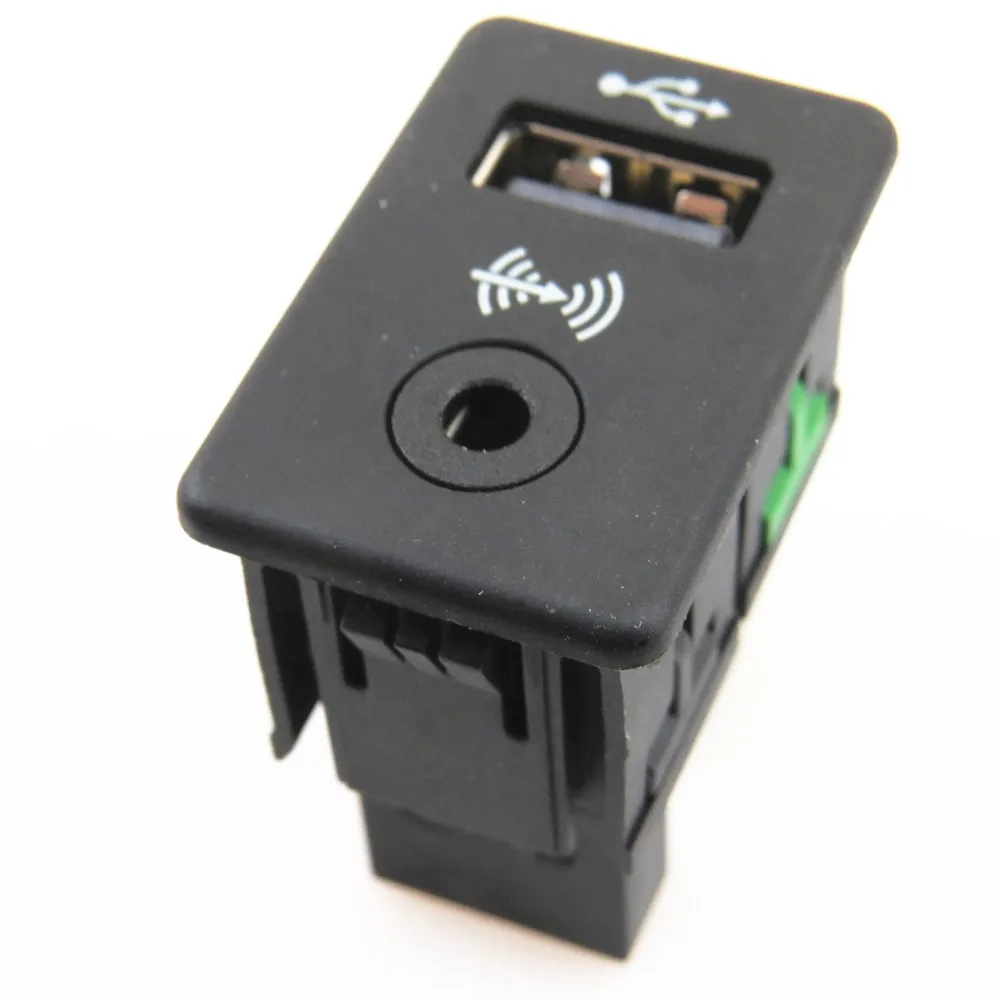 SCJYRXS AUX USB порт переключателя для Tiguan RCD510 RNS310 Passat B6 B7 Golf MK5 MK6 CC Polo EOS Scirocco 3CD035249A 3CD 035