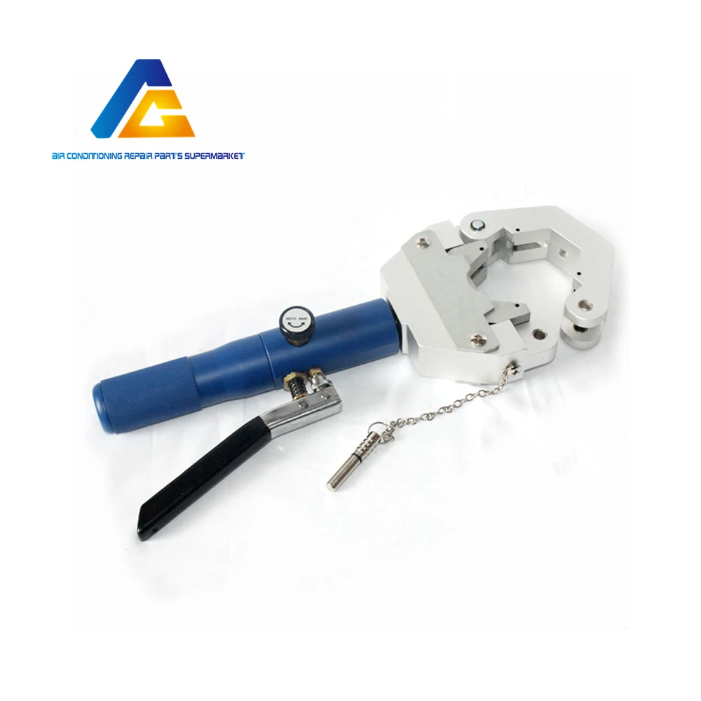 

Automobile air-conditioning pipeline hydraulic press,Manual hydraulic crimping refrigerant pipeline tool