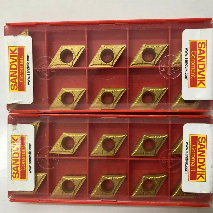 DCMT11T304 MM 2015 DCMT32.51 DCMT11T308 PM 4315 DCMT32.52 карбдная Вставка 10 шт.|Токарный инструмент| |