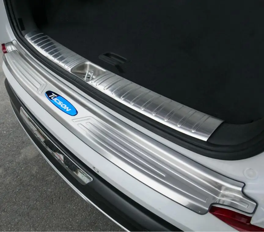 Нержавеющая сталь задняя панель подоконника Задний бампер протектор Подоконник