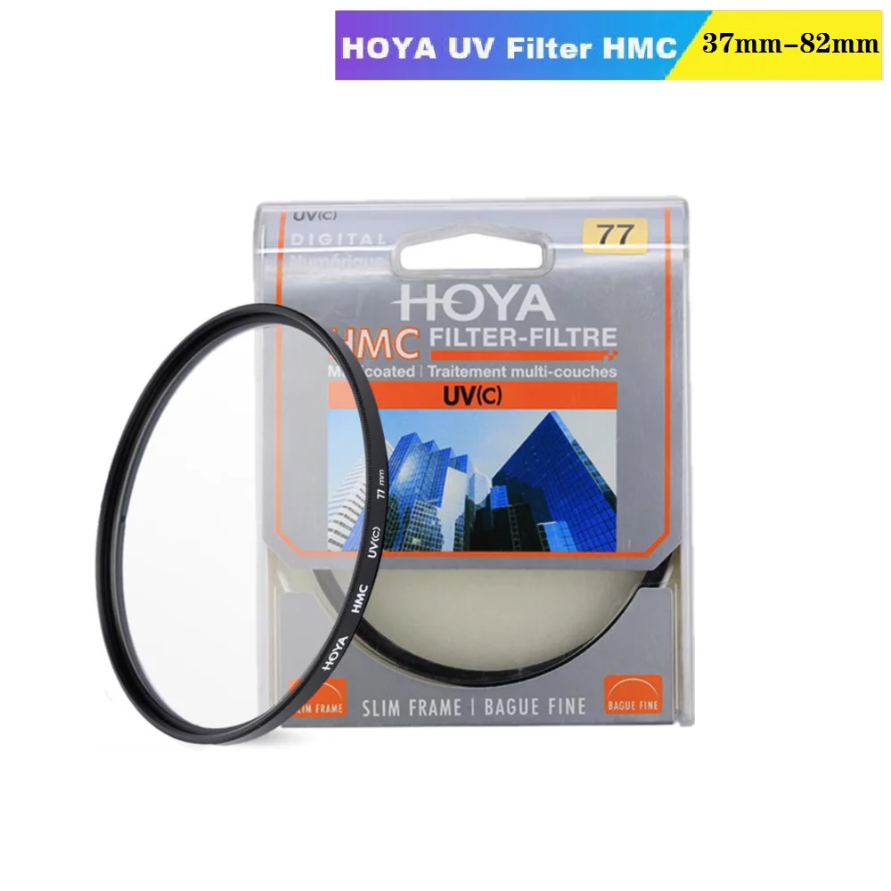 Фильтр Hoya HMC UV(c) тонкая рамка с многослойным покрытием для защиты объектива