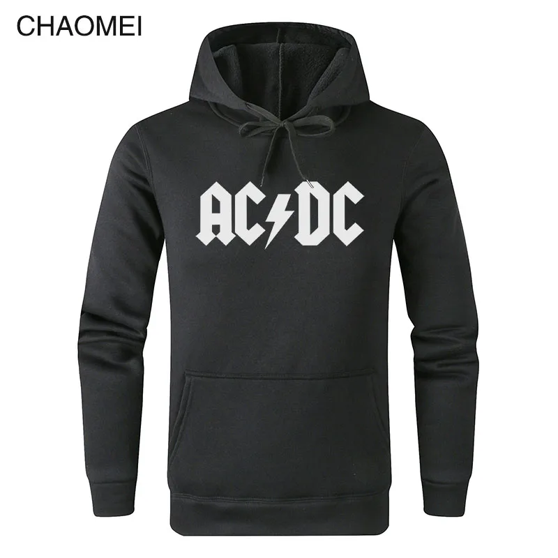 AC DC Толстовка Мужская Хип-Хоп рок группа ACDC обратно в черный толстовки мужские повседневные уличные куртки Толстовка Весна Зима Топы C106 - Цвет: 9