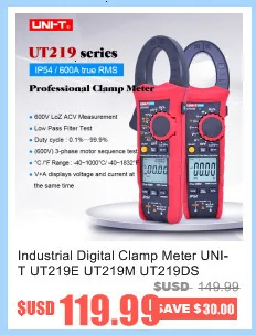 UNI-T UT333 мини-измеритель температуры и влажности внутренний и наружный гигрометр с индикацией перегрузки блок преобразования ЖК-подсветка