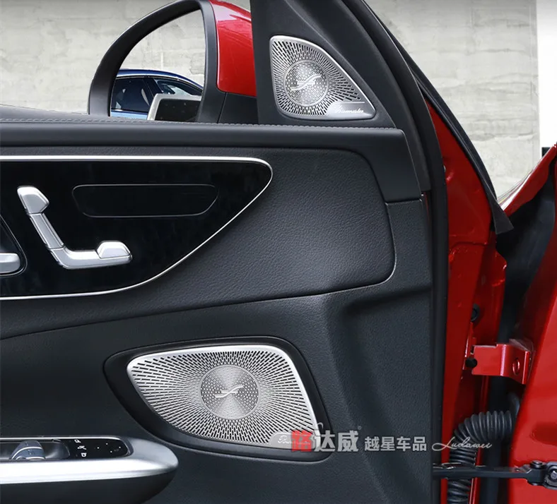 Аксессуары для Mercedes Benz W206 2022 + крышка автомобильной двери аудио динамика панели