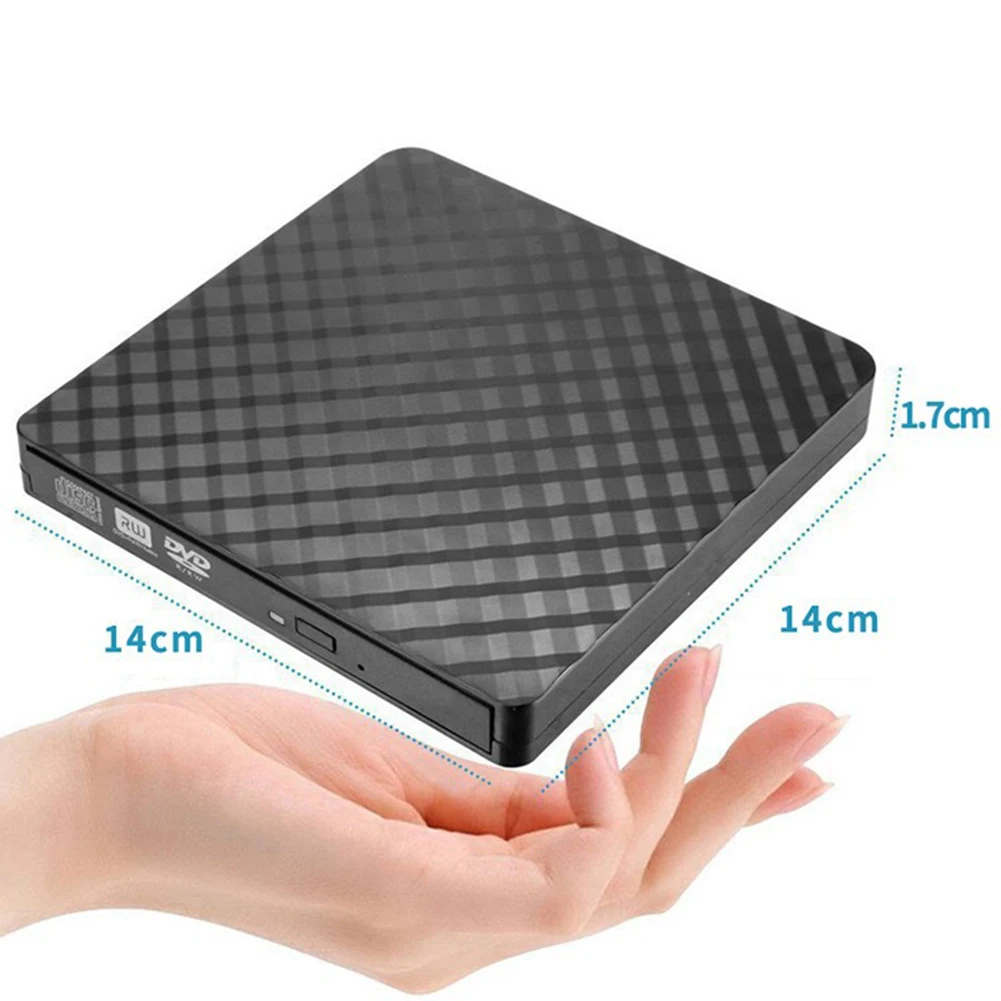 Портативный внешний DVD-проигрыватель USB 3 0 CD/DVD ROM CD RW-проигрыватель оптический