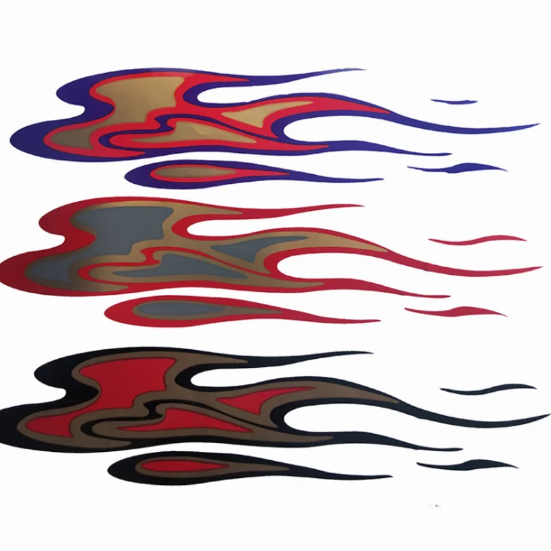 

3d-наклейки с изображением призрака, черепа, головы, стикеры, отражающие искусства, модные наклейки с эмблемой, водонепроницаемые, солнцезащ...