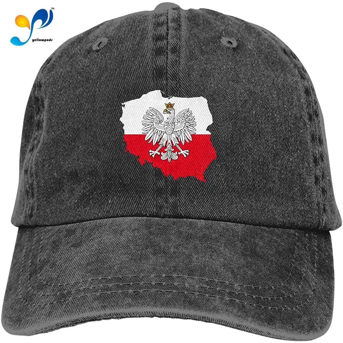 

Poland Map with Eagle Unisex Soft Casquette Cap Fashion Hat Vintage Adjustable Baseball Caps
