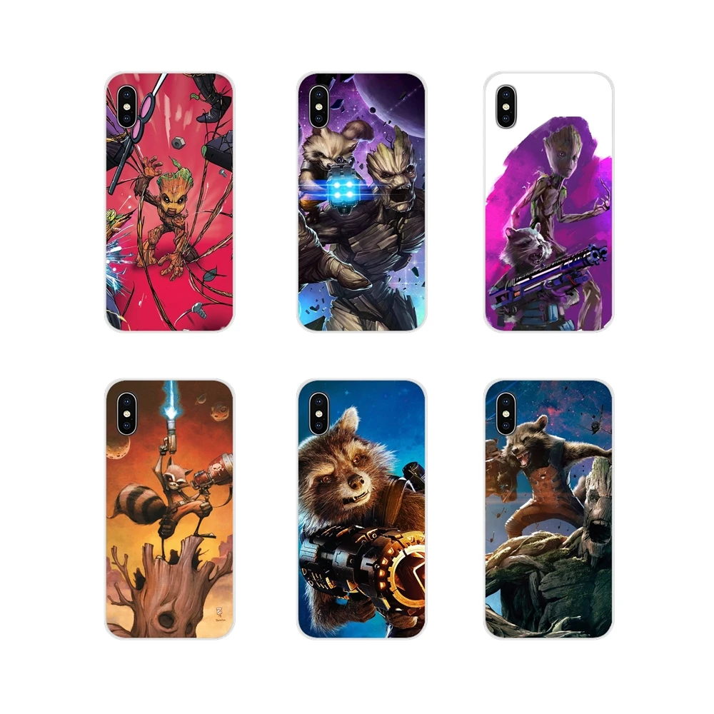 Стражи галактики Samsung Galaxy реактивный енот для Huawei Честь 4C 5C 6X 7 7A 7C 8 9 10 8C 8S 8X 9X 10I 20 Lite