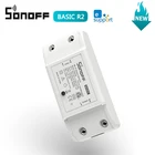 Умный пульт дистанционного управления SONOFF Basic R2 10A, Wi-Fi, Модуль светильник для умного дома, работает с Alexa, Google Home