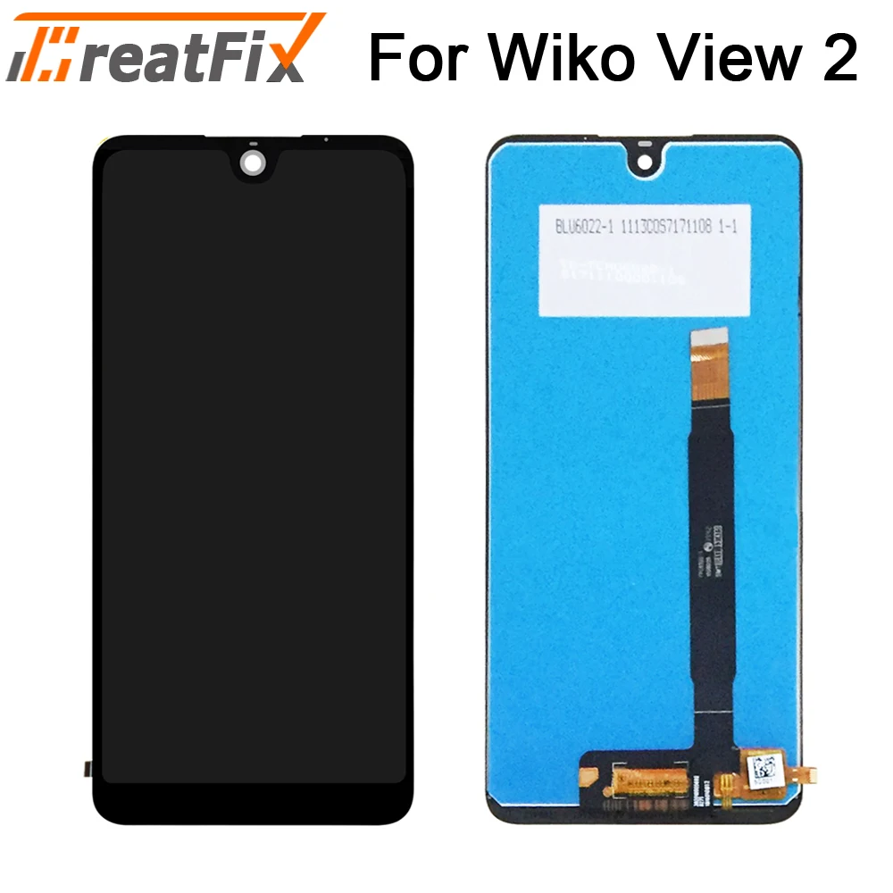 Для wiko View 2 lcd новый оригинальный 6 0 дюймов сенсорный экран ЖК дисплей сборка