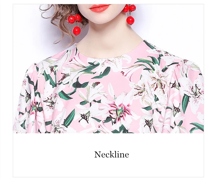 

ZUOMAN Women Summer Elegant Floral Dress Festa Female High Quality Pink Wedding Party Robe Femme Vintage Designer Vestidos