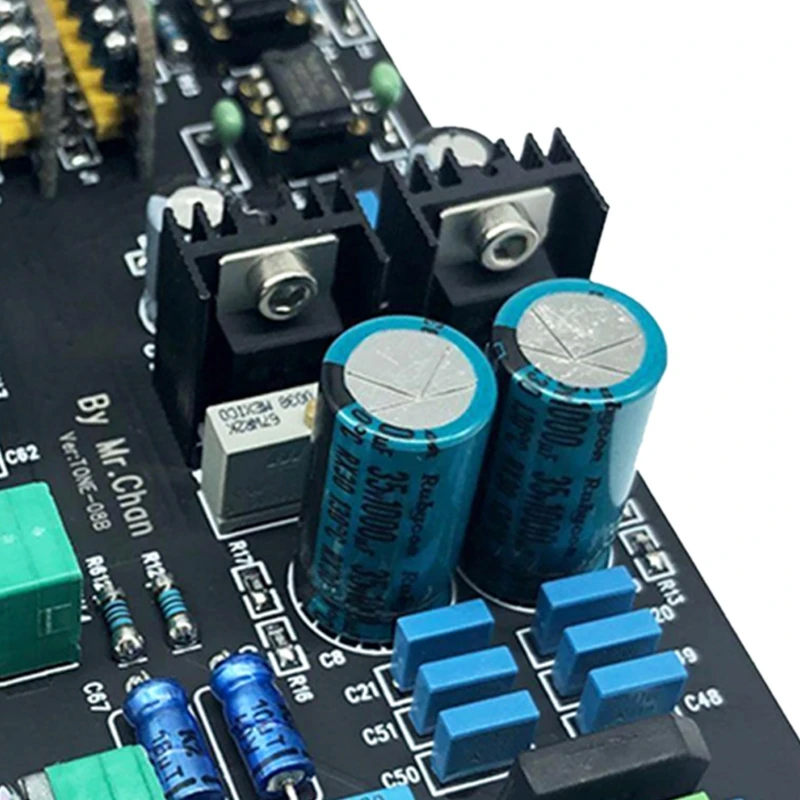 

Preamp Tone Board UPC4570C OP AMP Stereo Preamplifier Volume Tone Control Super