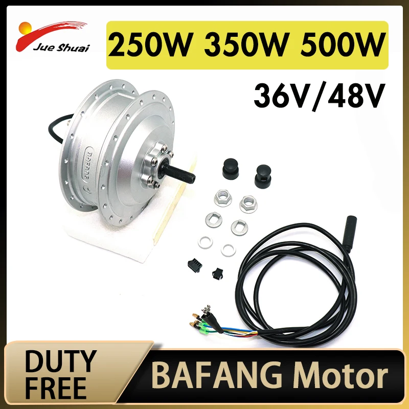 

Duty Free BAFANG Hub Motor 36v 48V Electric Bicycle Conversion Kit Front Motor 250W 350W 500W 8FUN Motor 26 Inch 700C Silver