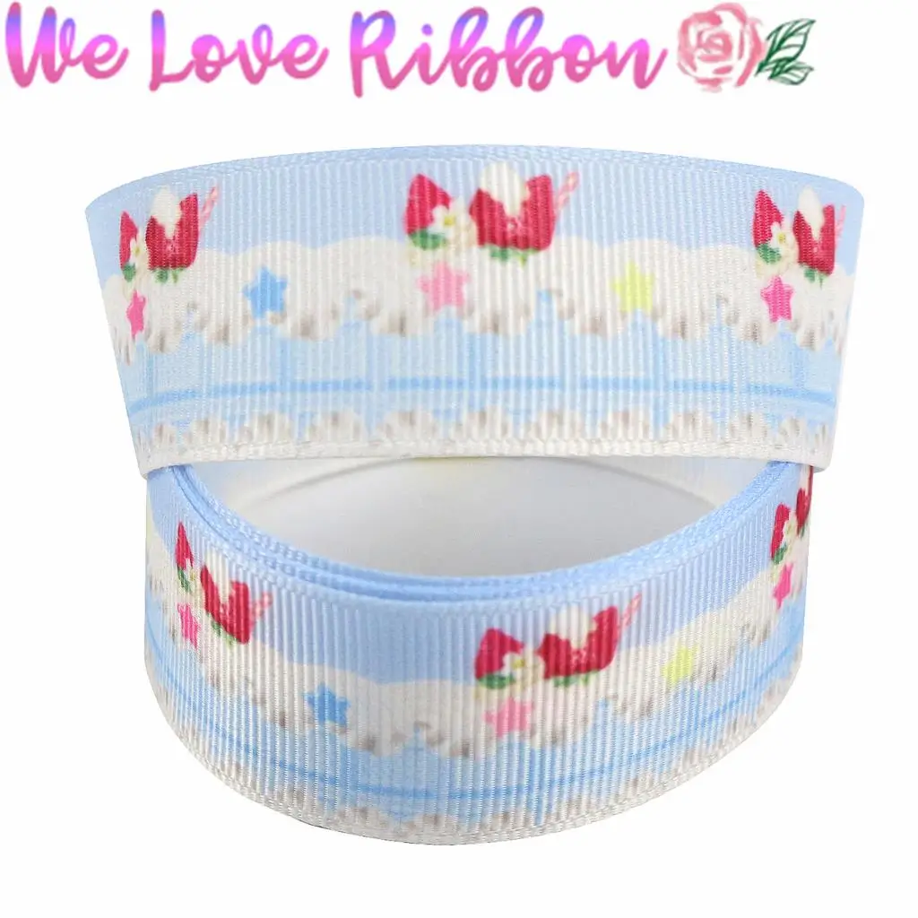 16 мм-75 мм сладкая клубника торт шоколад напечатанный корсаж/враг ленты DIY День