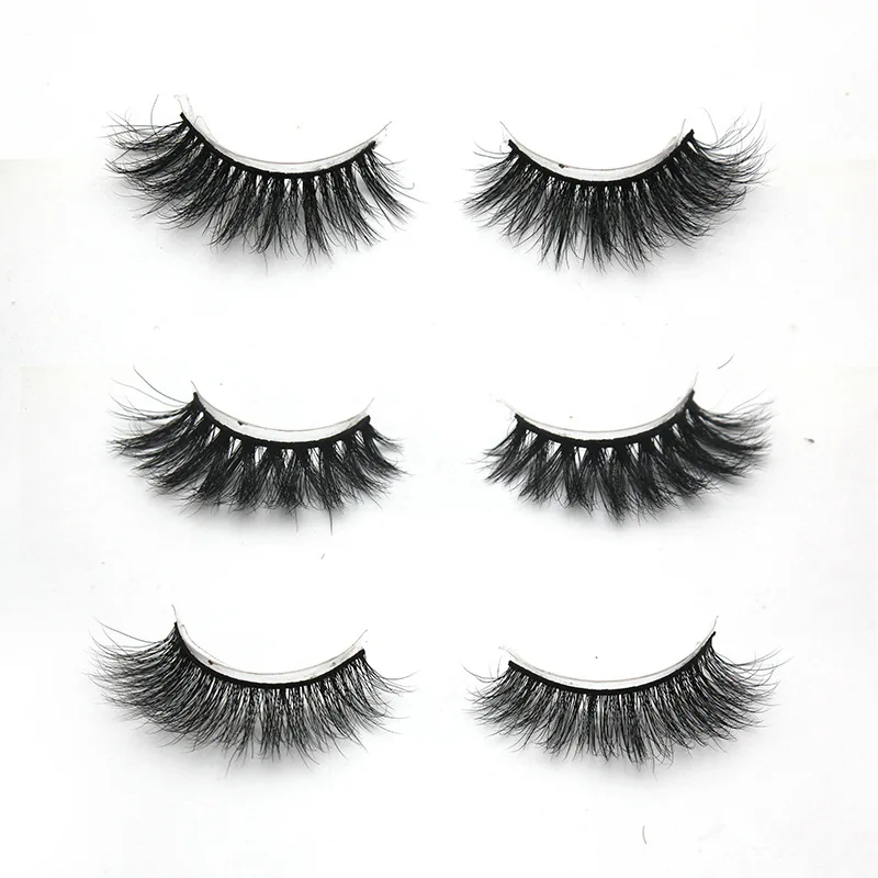 

3D Mink False Eyelashes Short Multi-layer Three-dimensional Thick Simulation Eyelashes Natural Effect