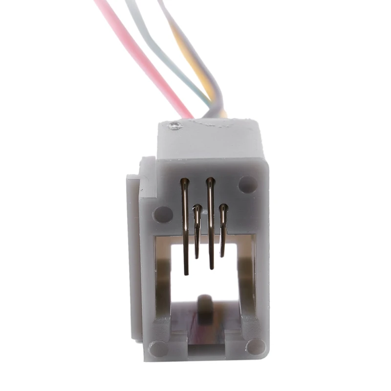 10 Pcs 616E 4P4C RJ9 Female Telephone Connector Adapter w 4 Wires 8cm | Обустройство дома