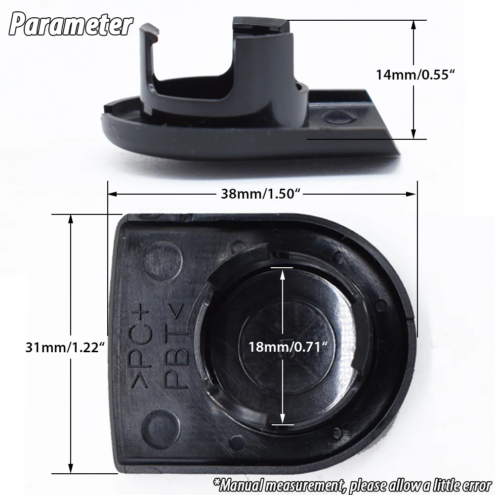 2 шт. Защита крышки болта стеклоочистителя для Chevrolet Corvette 05-19 GMC Pontiac Grand Prix OE #22793593 |