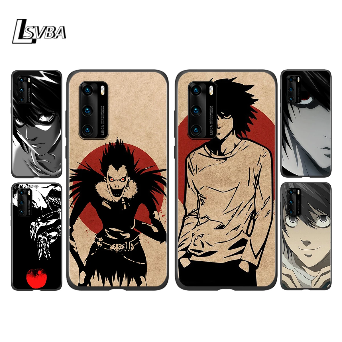 

Silicone Cover Anime death note For Huawei P 40 Pro Plus 30 20 10 9 8 Lite mini 5G 4G Pro 2017 2019 Phone Case