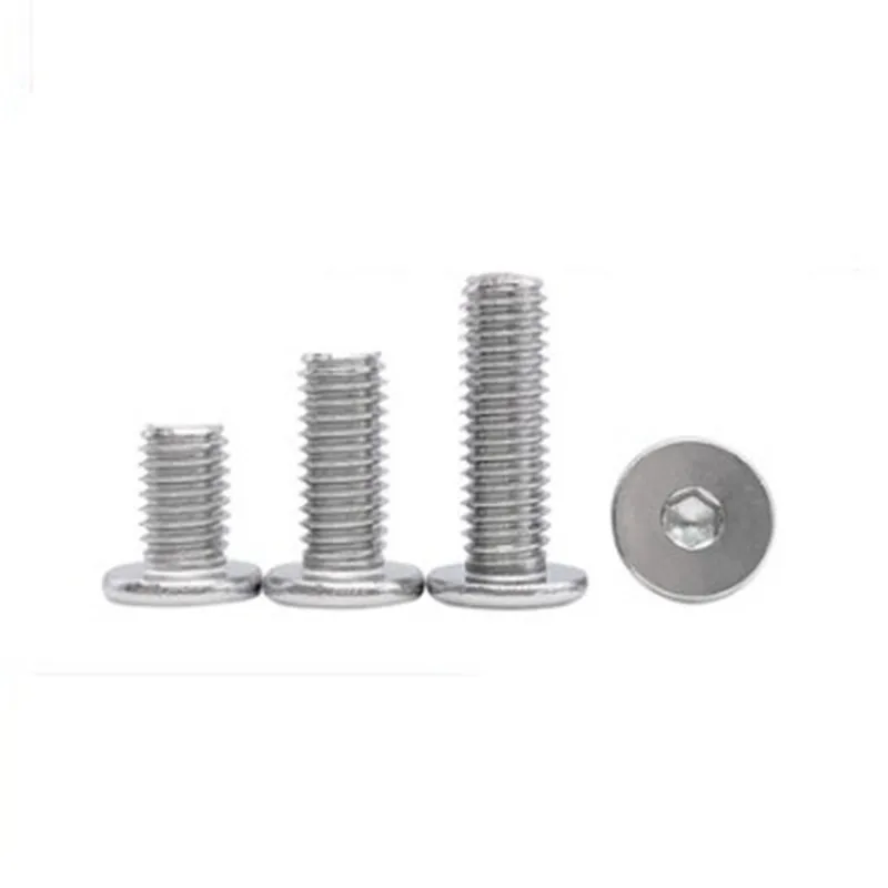 10 50 шт. ультратонкие шестигранные головки из нержавеющей стали|Винты| |