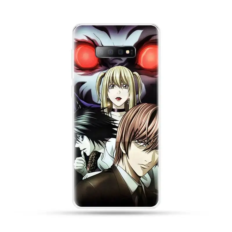 

Anime Manga Death Note Ryuk horror apple Phone Case For Samsung Galaxy S5 S6 S7 S8 S9 S10 S10e S20 edge plus lite