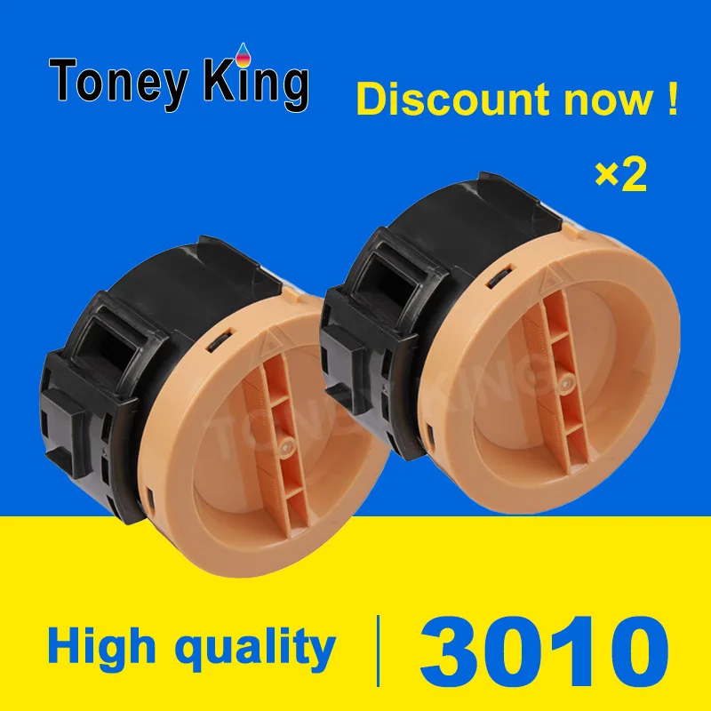 

Toney King 2 шт. совместимый 106R02182 106R02183 тонер-картридж для Xerox Phaser 3010 3040 WorkCentre 3045 принтер с чипом