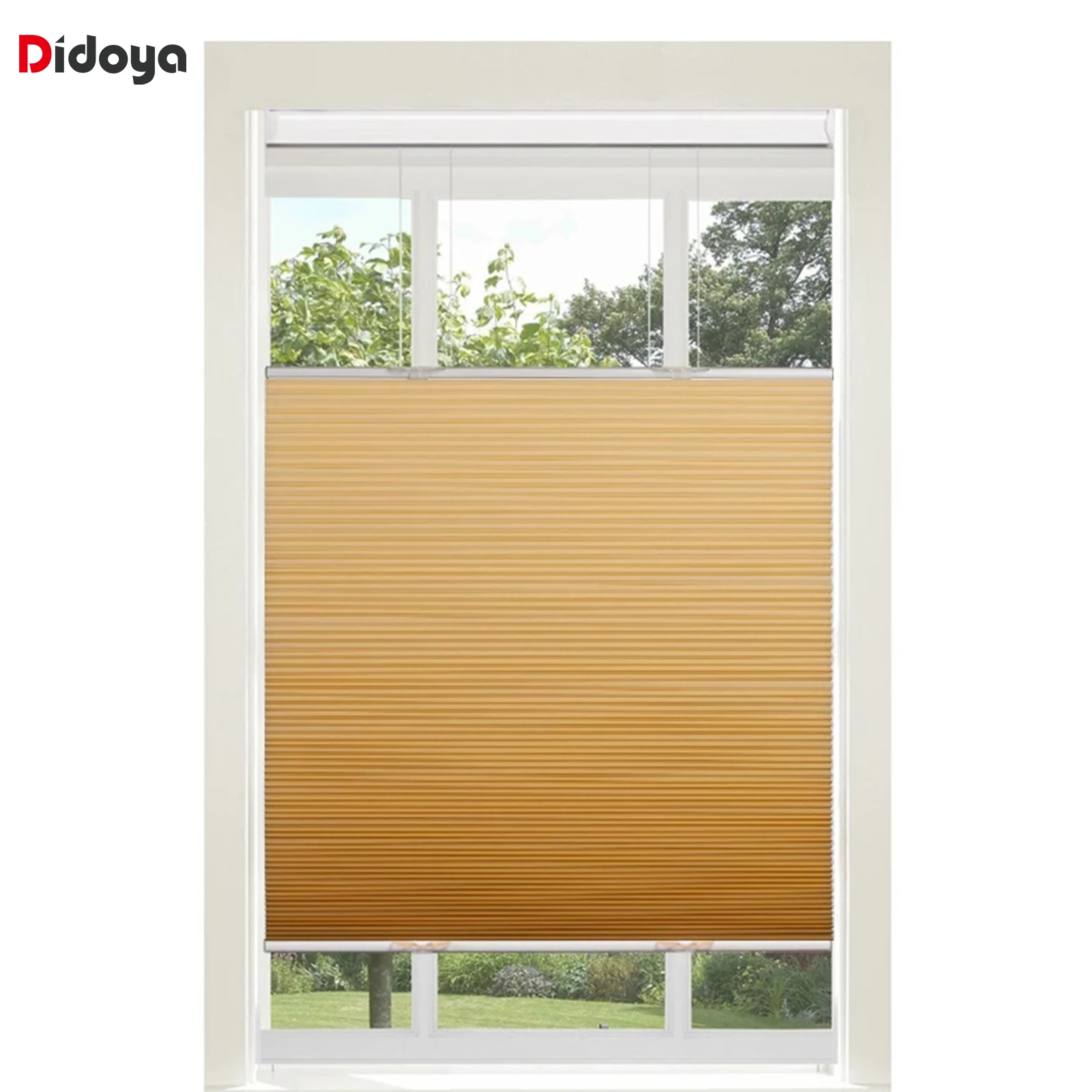 

Customed Top Down Bottom Up Cordless Honeycomb Thermal Cellular Shades Blackout Blinds for Home Kitchen Bedroom Office