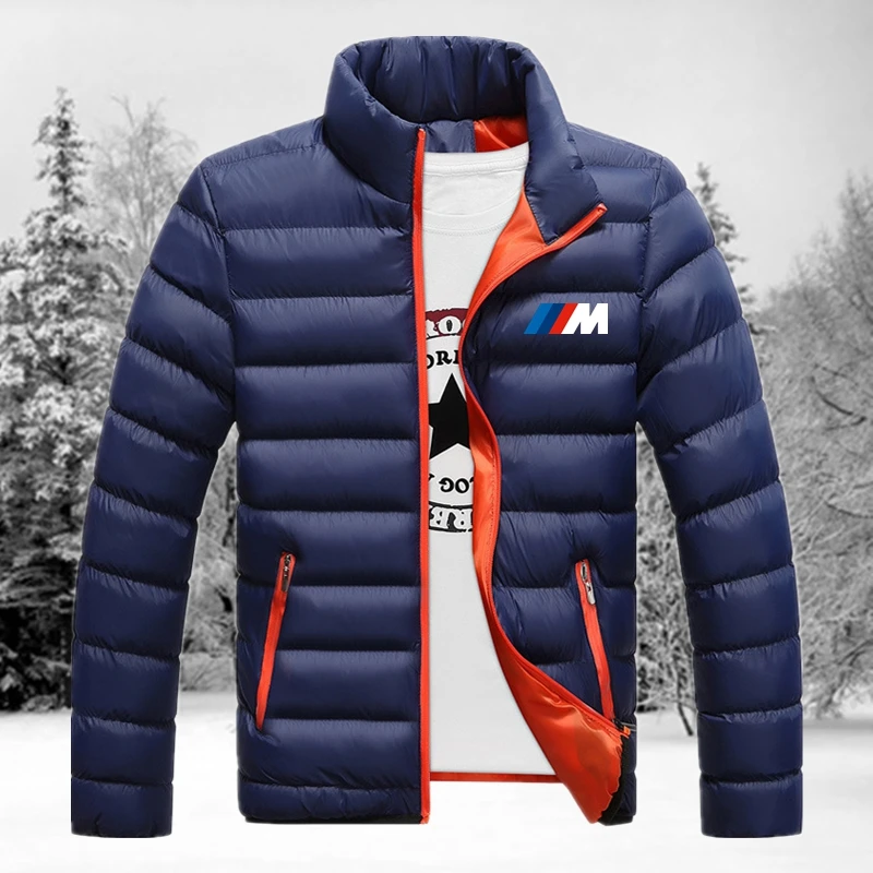 

Real Collar Warm Jacket Autumn New Product Winter Jacket Men's Brand Winter Jacket Thick Zipper Windbreaker Jacket 2021