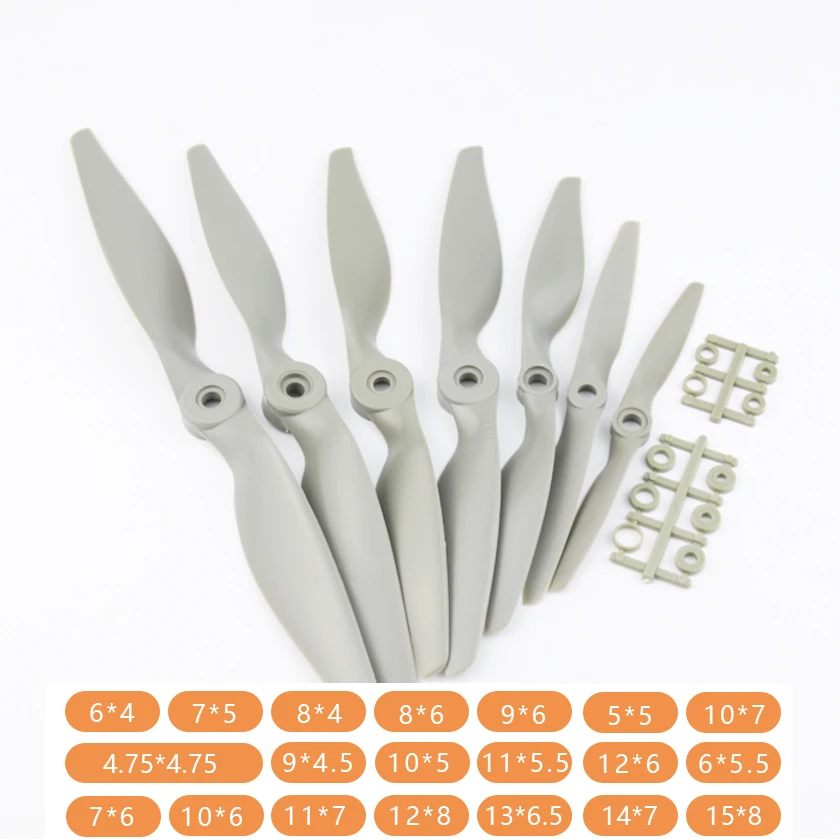 2 шт gemfan apc style nylon 4 75x4 755x56x47x58x48x69x610x 510x 711x5 511x7props для ради