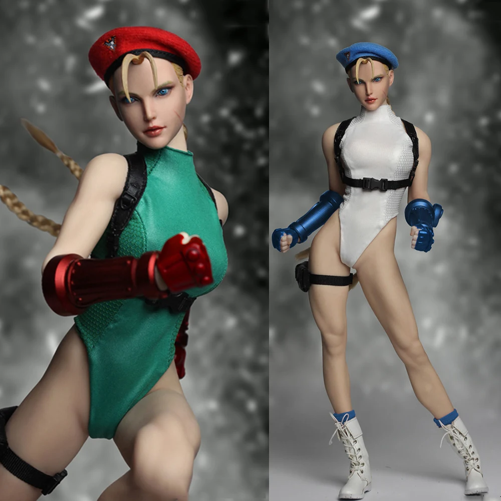В наличии 1/6 весы Коллекционная SET033 спецназ истребитель богиня Cammy головы одежда