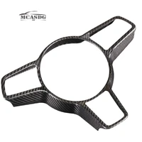 real carbon fiber steering cover trim fit for porsche panamera cayenne 718 911