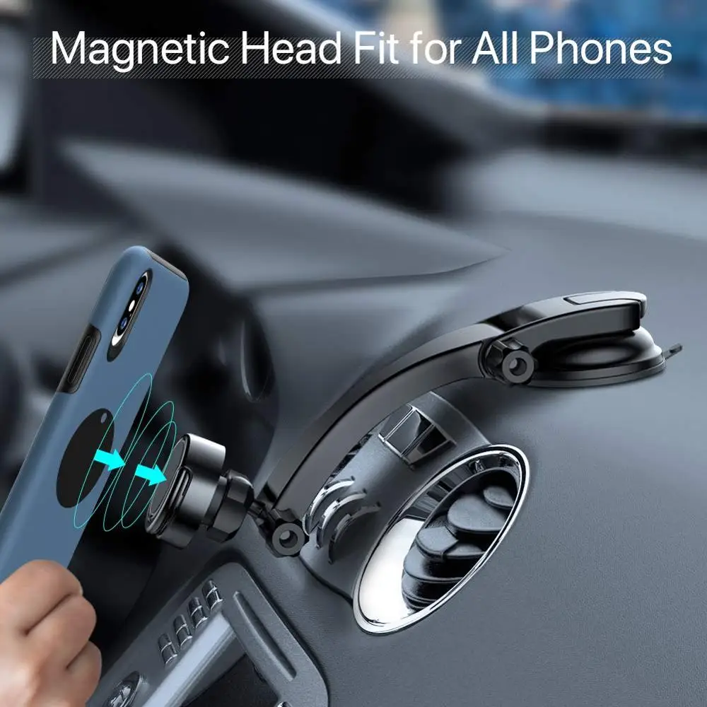 Автомобильное крепление для телефона Miracase магнитная подставка 2 в 1