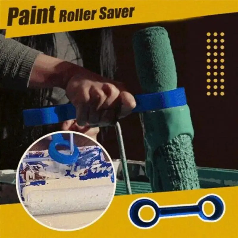 

1Pcs Zezzo® Paint Roller Saver Easy To Clean Paint Roller Suitable For Different Sizes Of Covers Cleaning Tool Dropshipping