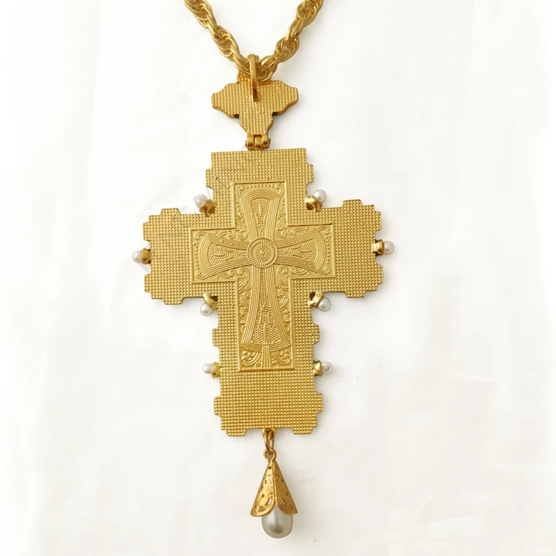 Высококачественное ожерелье с крестом на грудь в виде папы Фрэнсиса