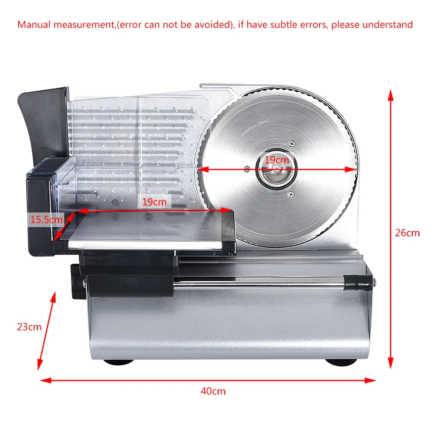 Электрический слайсер для мяса бытовая Коммерческая тостов хлеб ручное
